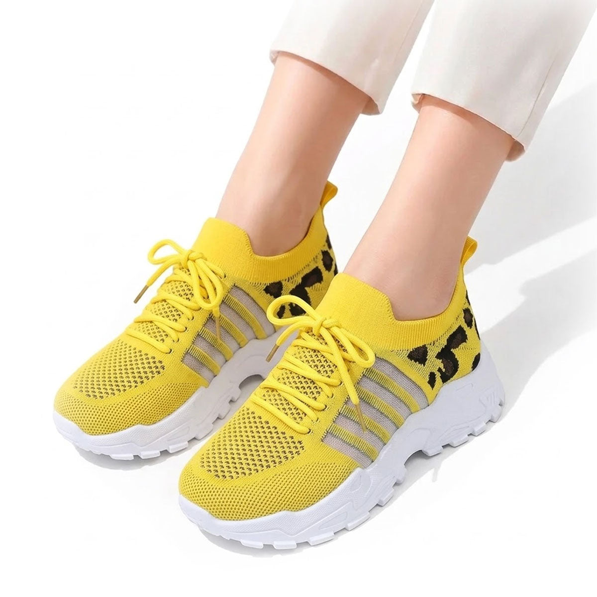 Women's Breathable Knit Casual Sneakers Mila
