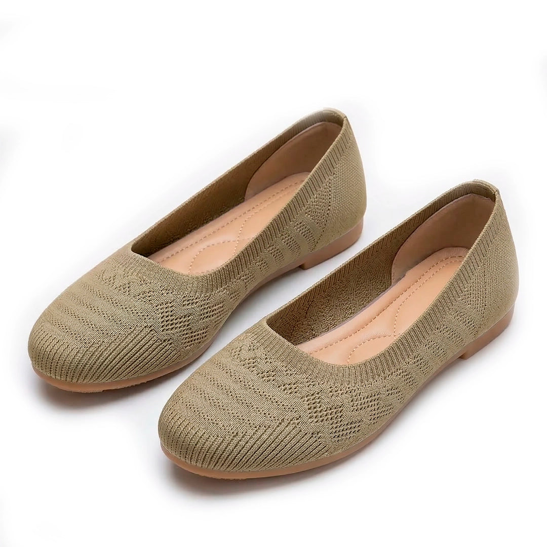 Women's Breathable Knit Ballet Flats Mila