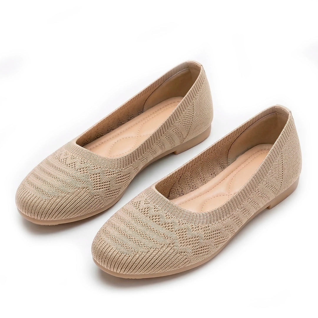 Women's Breathable Knit Ballet Flats Mila