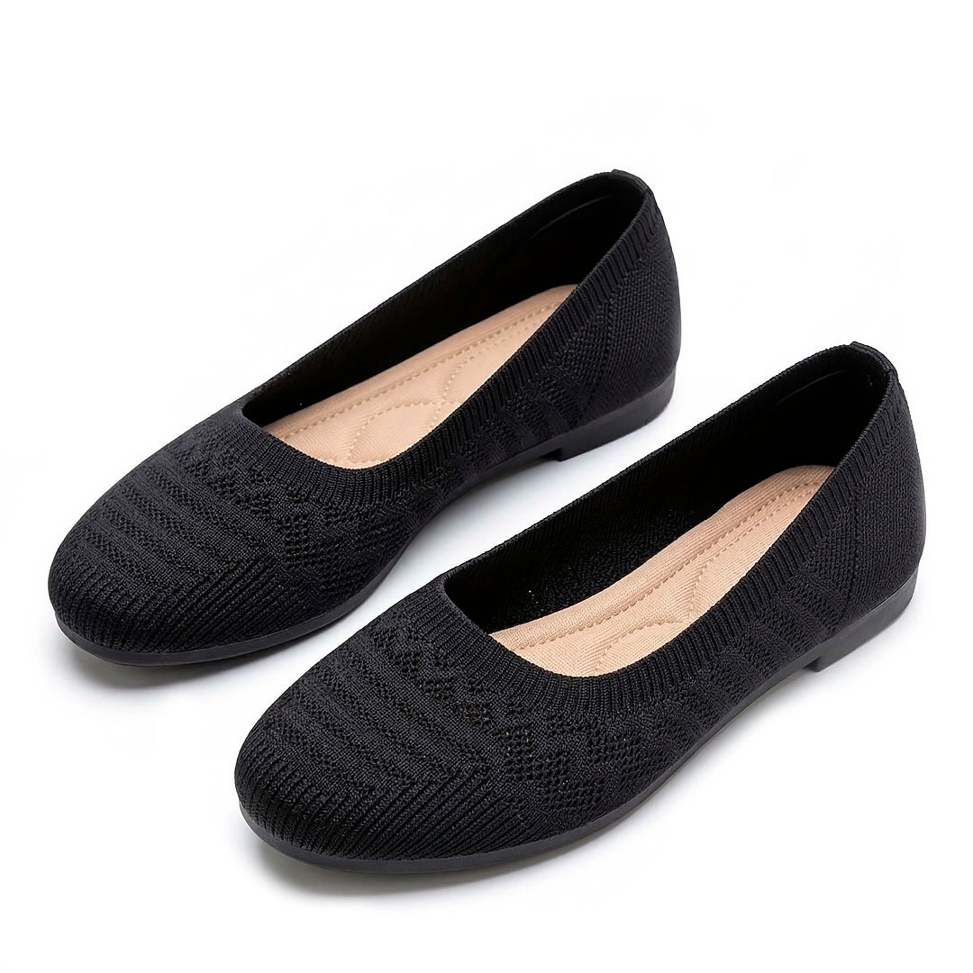 Women's Breathable Knit Ballet Flats Mila