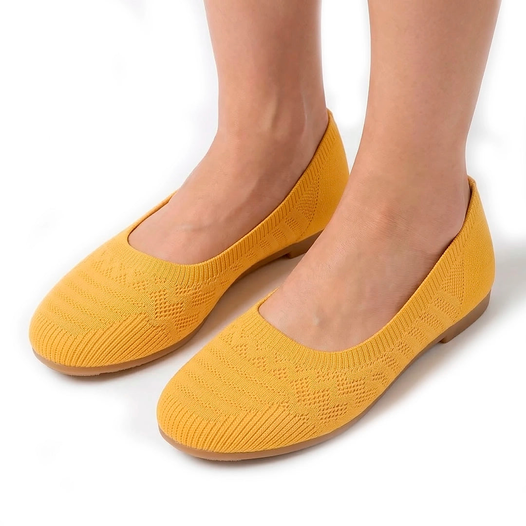Women's Breathable Knit Ballet Flats Mila
