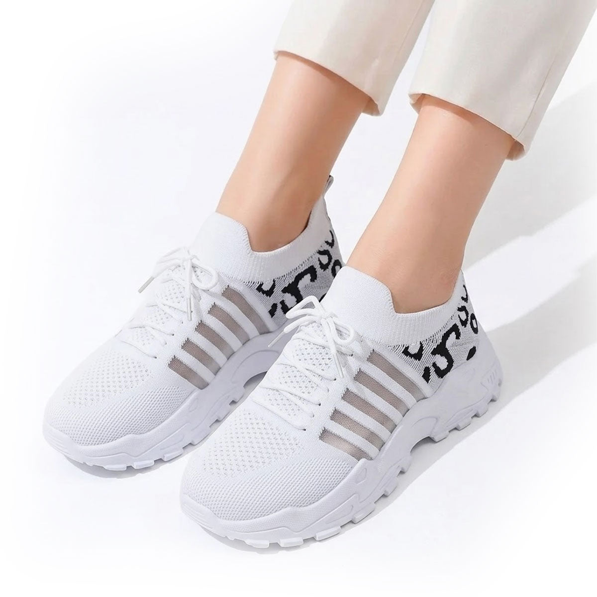 Women's Breathable Knit Casual Sneakers Mila
