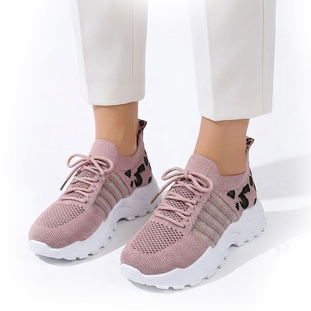 Women's Breathable Knit Casual Sneakers Mila