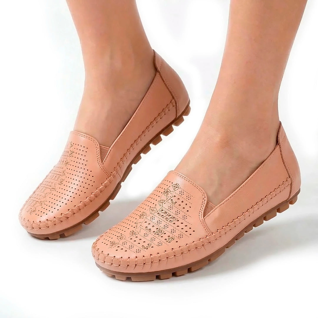 Women's Breathable Perforated Loafers Mila