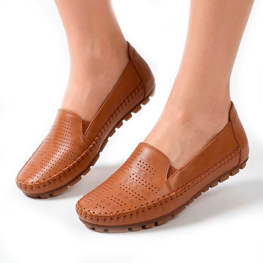 Women's Breathable Perforated Loafers Mila