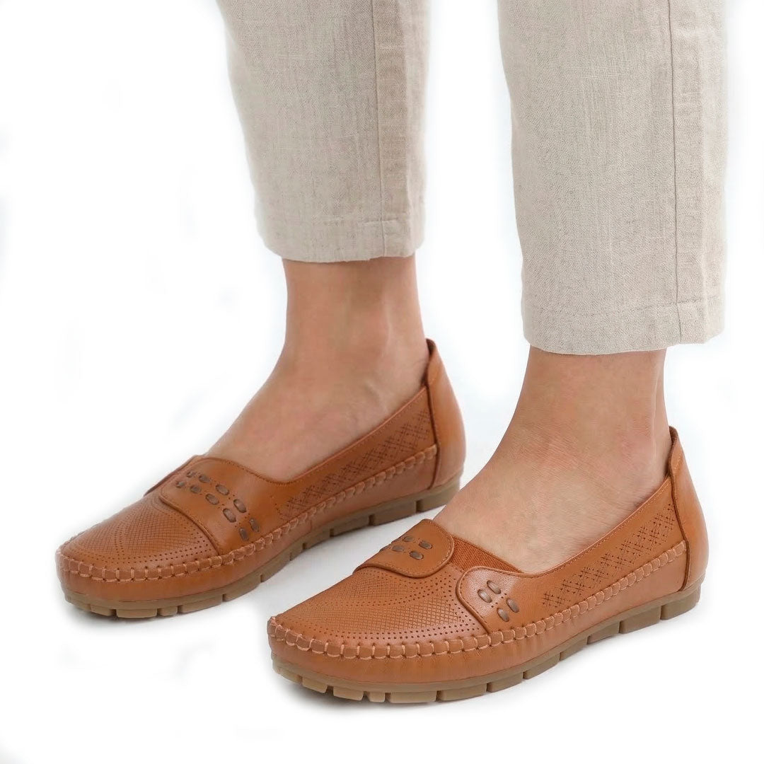 Women's Laser-Cut Driving Mocasins Mila
