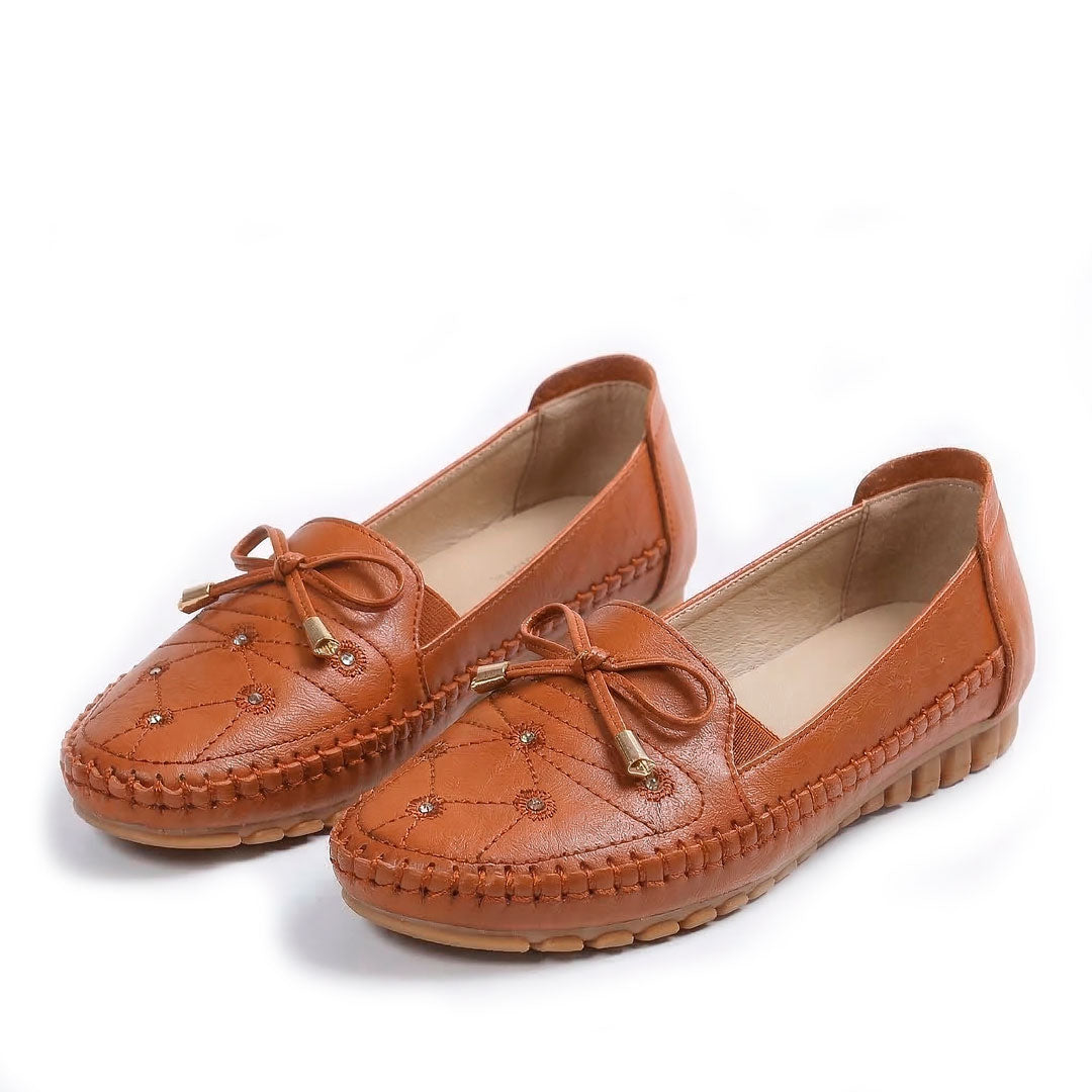 Women's Soft-Touch Studded Driving Loafers Mila