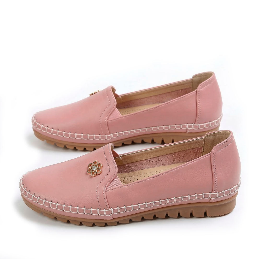 Women's Soft Pebbled Loafers Mila