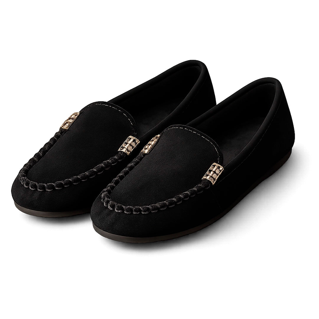 Women's Soft Suede Slip-On Ballet Flats Mila