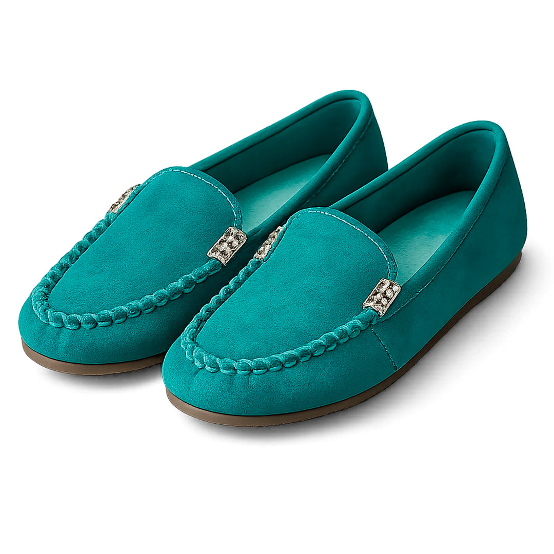 Women's Soft Suede Slip-On Ballet Flats Mila