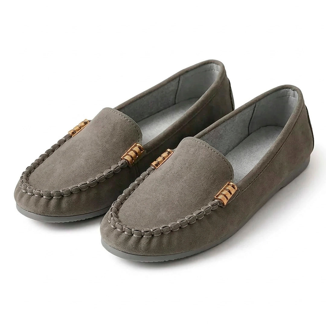 Women's Soft Suede Slip-On Ballet Flats Mila