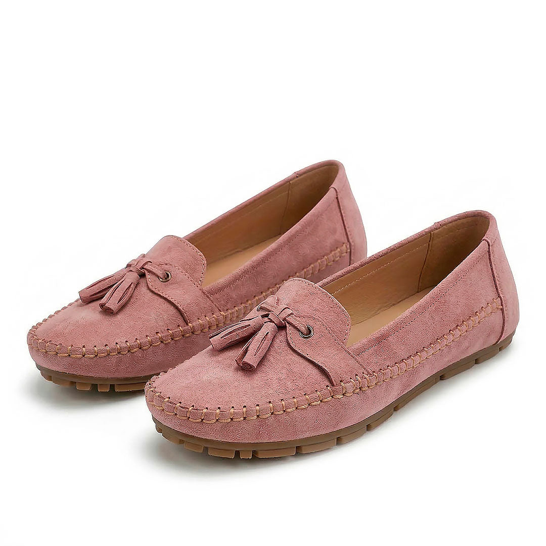 Women's Soft Suede Tassel Driving Loafers Mila