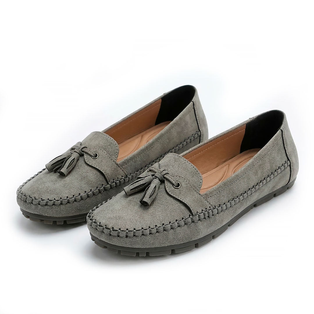 Women's Soft Suede Tassel Driving Loafers Mila
