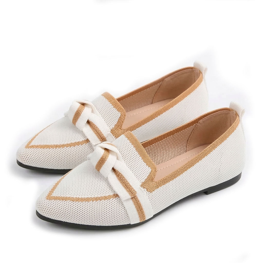 Women's Woven Knit Pointed Flats Mila