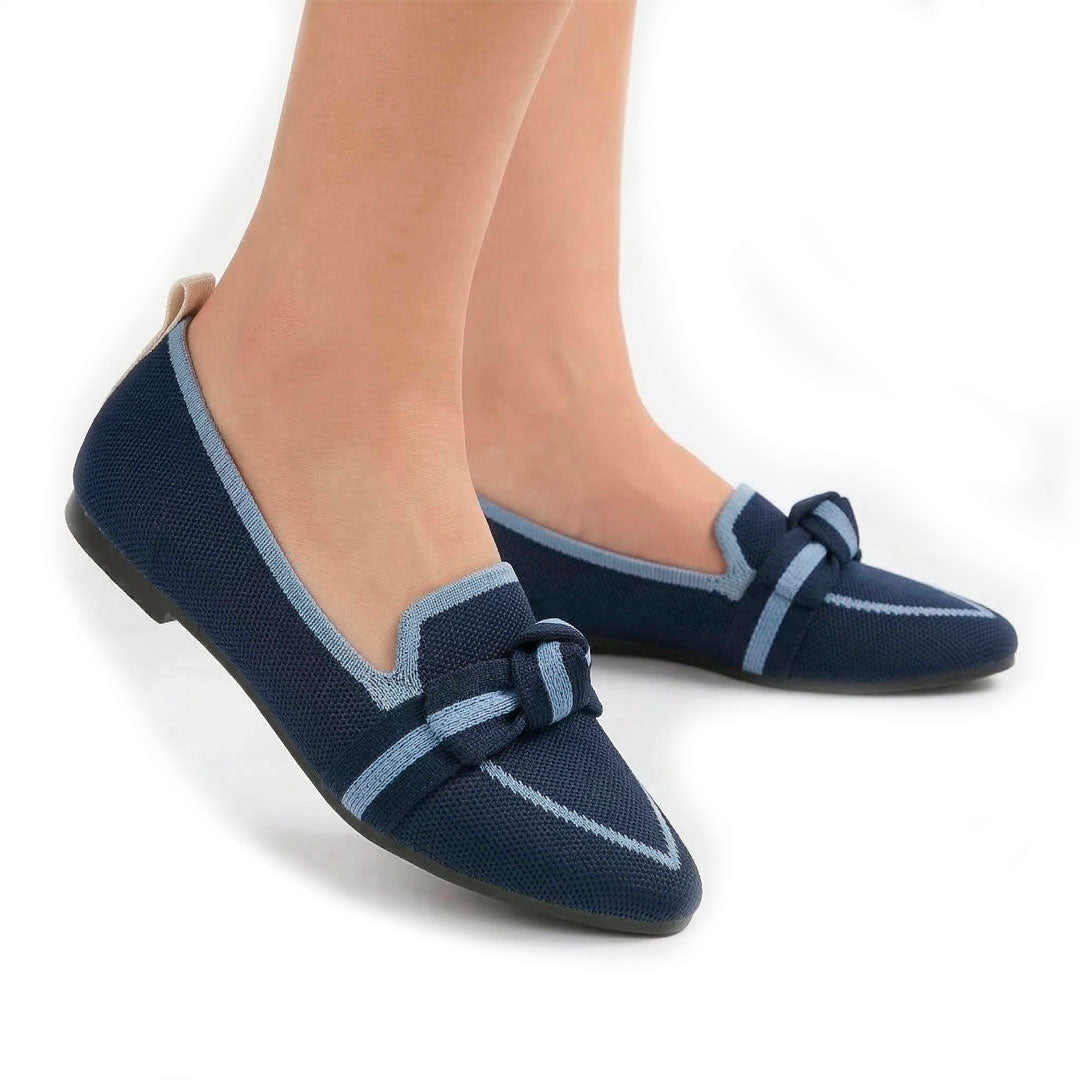 Women's Woven Knit Pointed Flats Mila